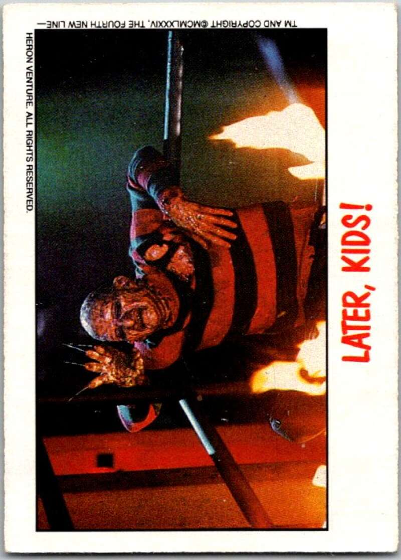 1988 OPC Fright Flicks #85 Later/Kids V46843