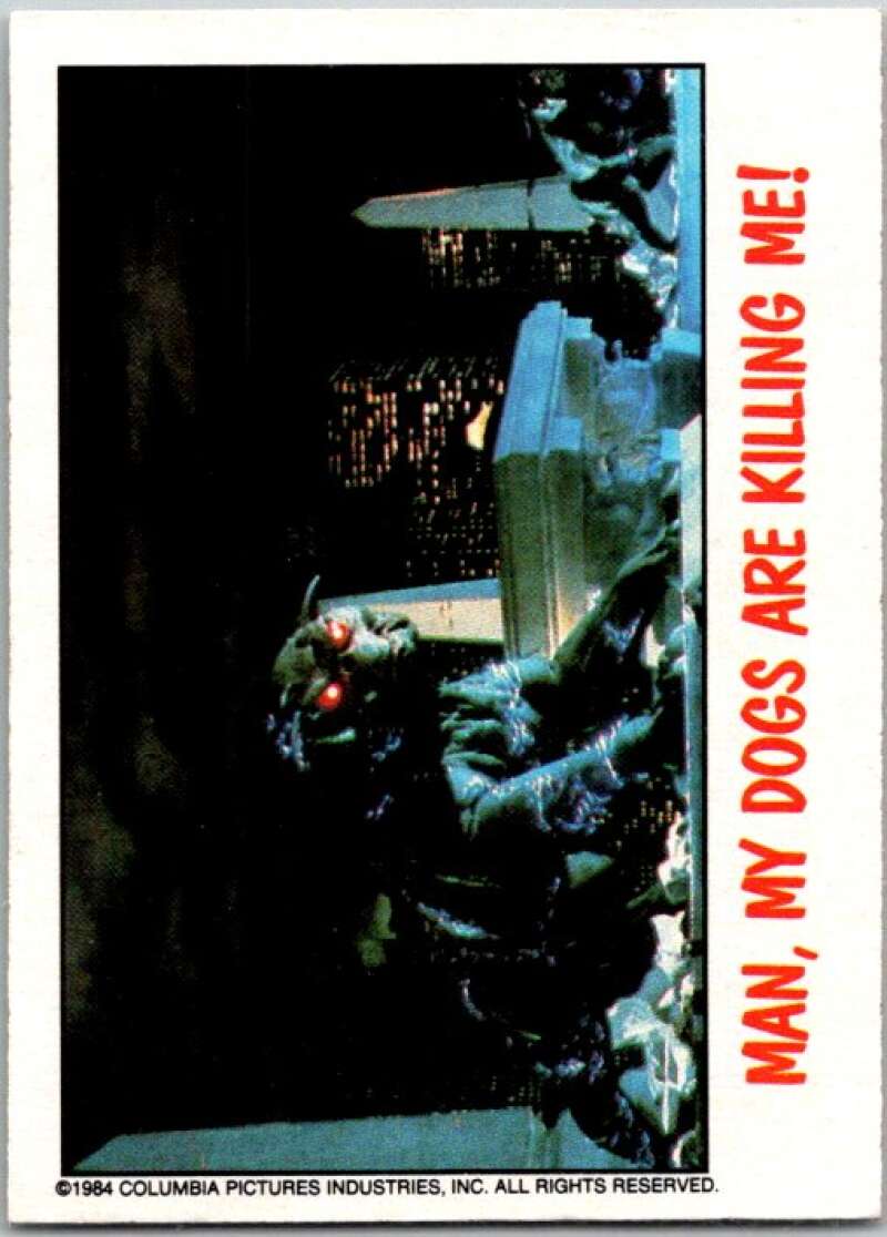 1988 OPC Fright Flicks #89 Many/My Dogs Are Killing Me V46844