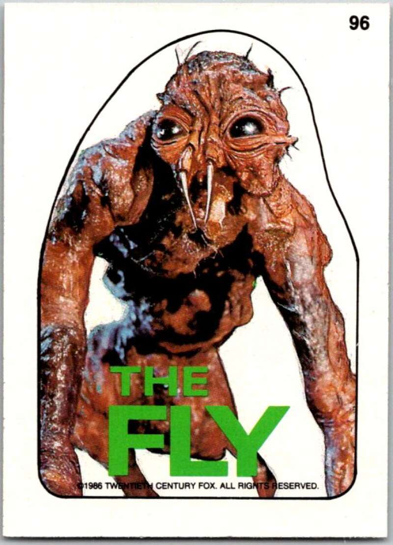 1988 OPC Fright Flicks #96 The Fly V46849