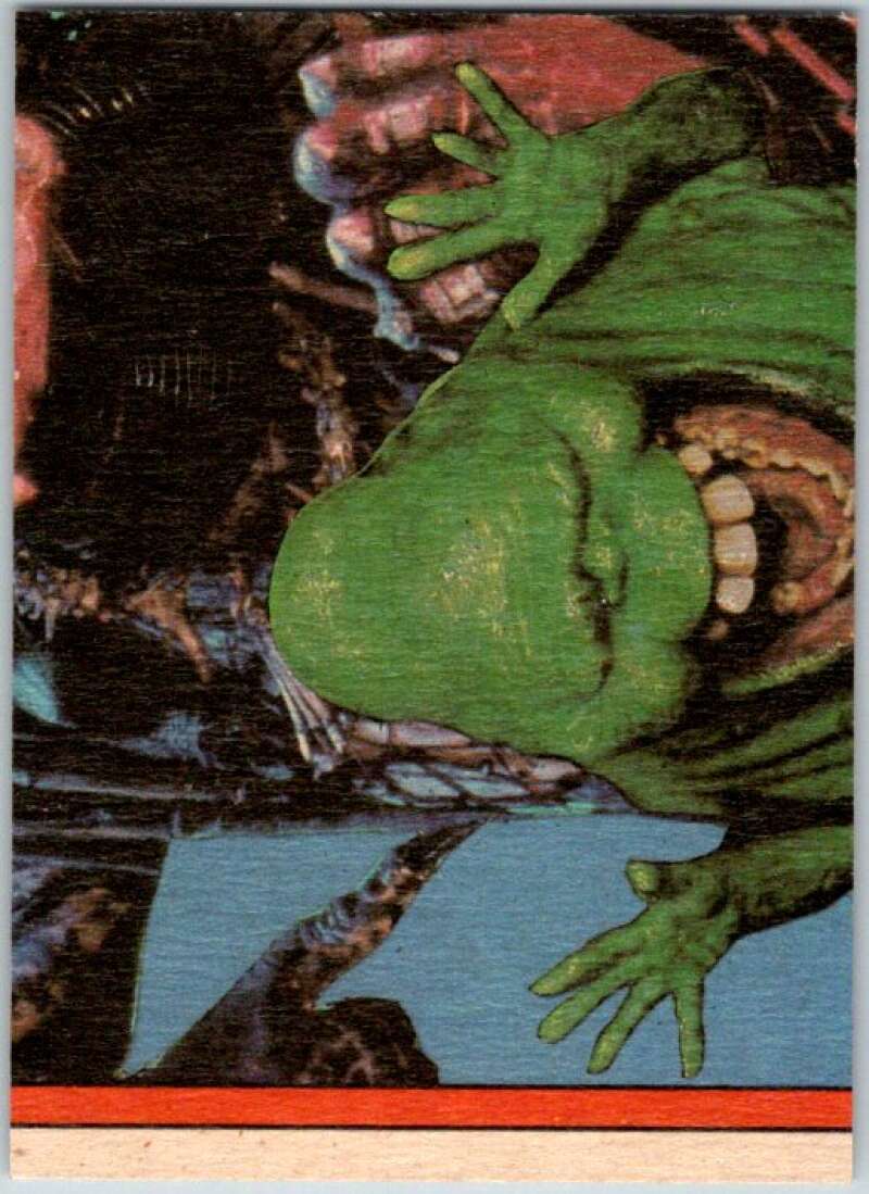 1988 OPC Fright Flicks #100 Slimer V46855