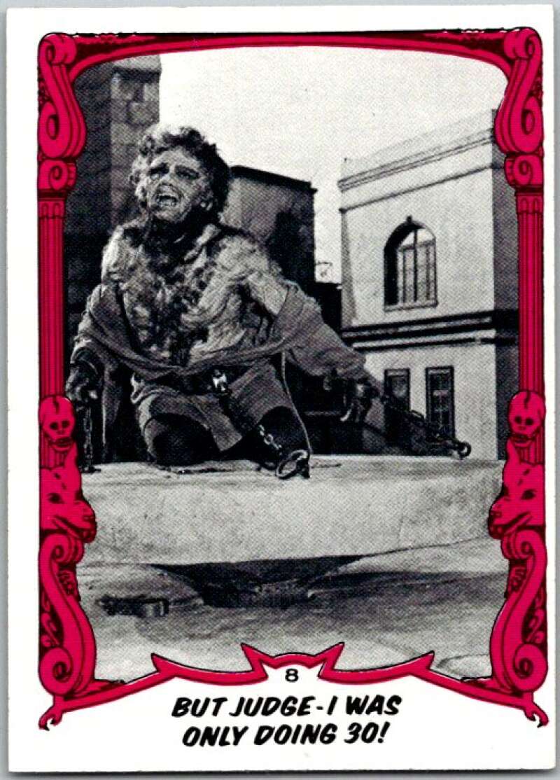 1980 You'll Die Laughing Creature #8 But Judge- I Was Only Doing 30! V46865