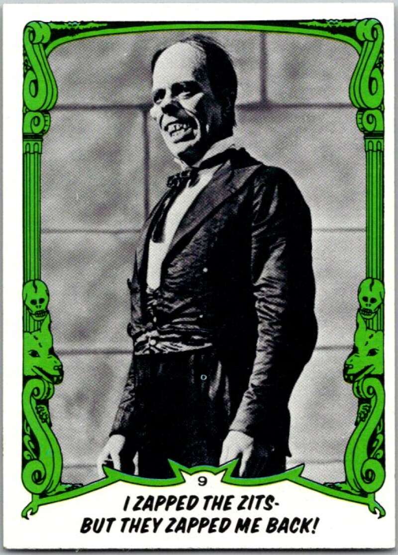 1980 You'll Die Laughing Creature #9 I Zapped The Zits V46866