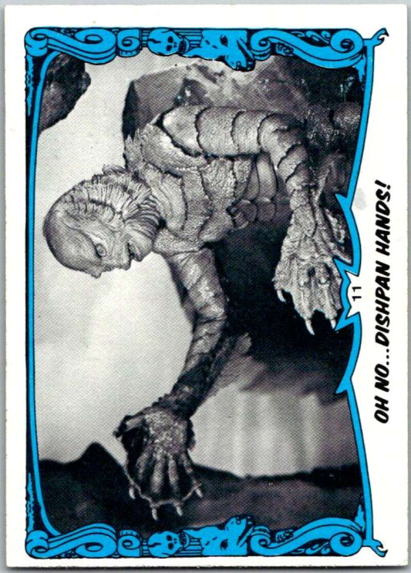 1980 You'll Die Laughing Creature #11 Oh Noâ¦Dishpan Hands! V46869