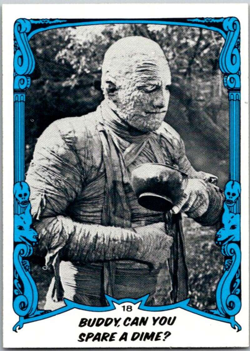 1980 You'll Die Laughing Creature #18 Buddy, Can You Spare A Dime? V46878