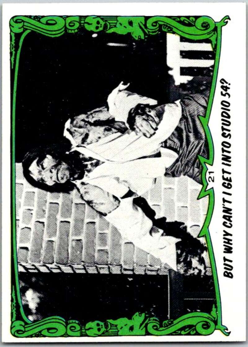 1980 You'll Die Laughing Creature #21 But Why Can't I Get Into Studio 54? V46883