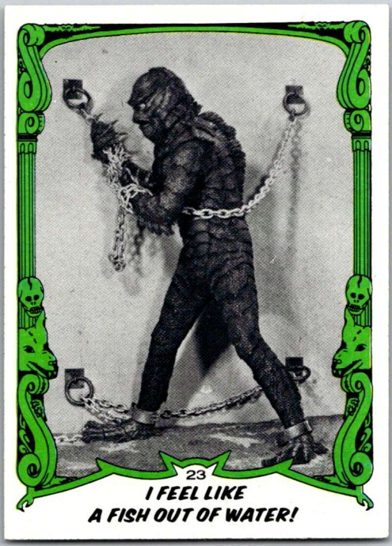 1980 You'll Die Laughing Creature #23 Feel Like A Fish Out Of The Water! V46885