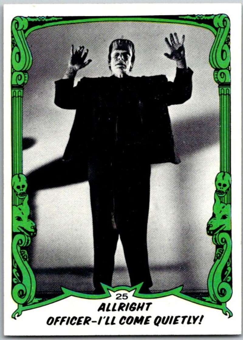 1980 You'll Die Laughing Creature #25 Alright Officer-I'll Come Quietly! V46887