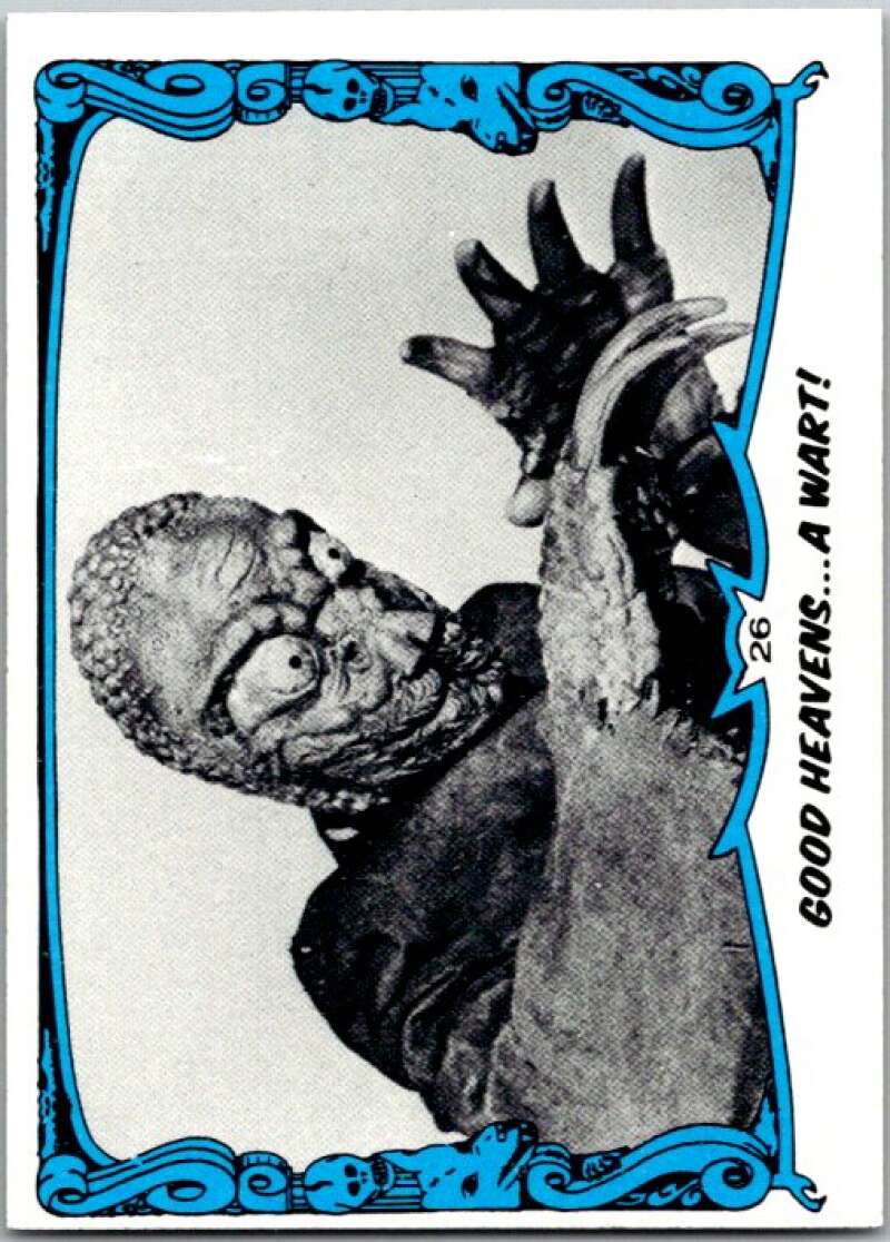 1980 You'll Die Laughing Creature #26 Good Heavensâ¦A Wart! V46888