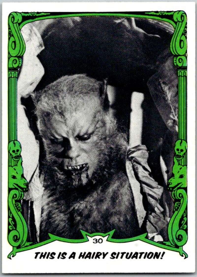 1980 You'll Die Laughing Creature #30 This Is A Hairy Situation! V46893