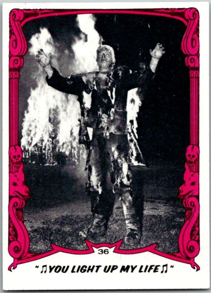 1980 You'll Die Laughing Creature #36 "You Light Up My Life" V46902