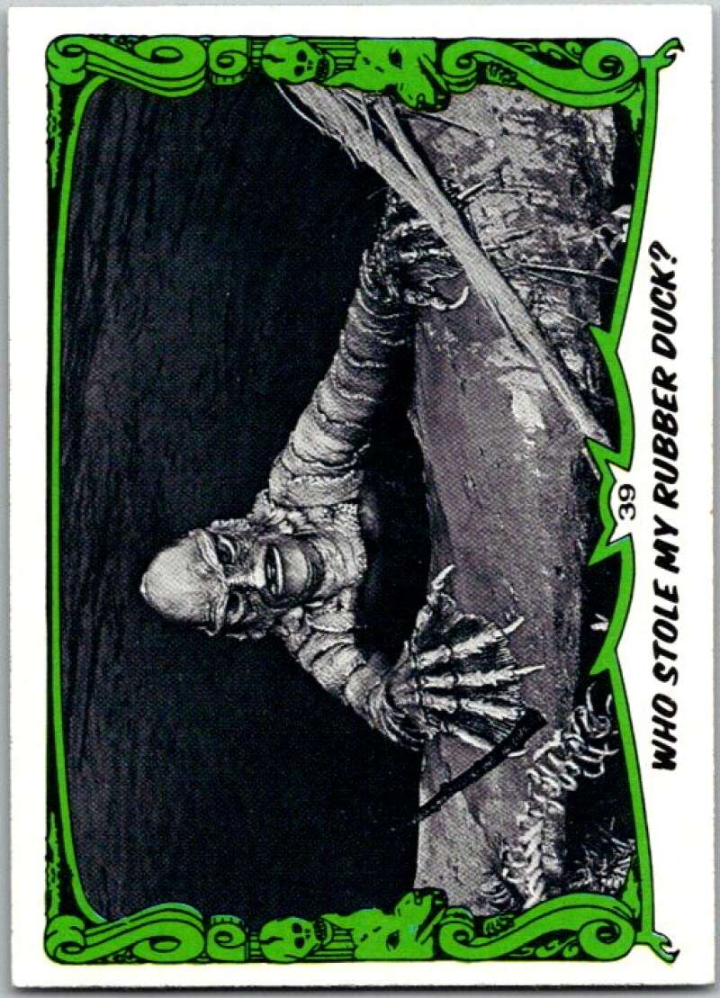 1980 You'll Die Laughing Creature #39 Who Stole My Rubber Duck? V46907
