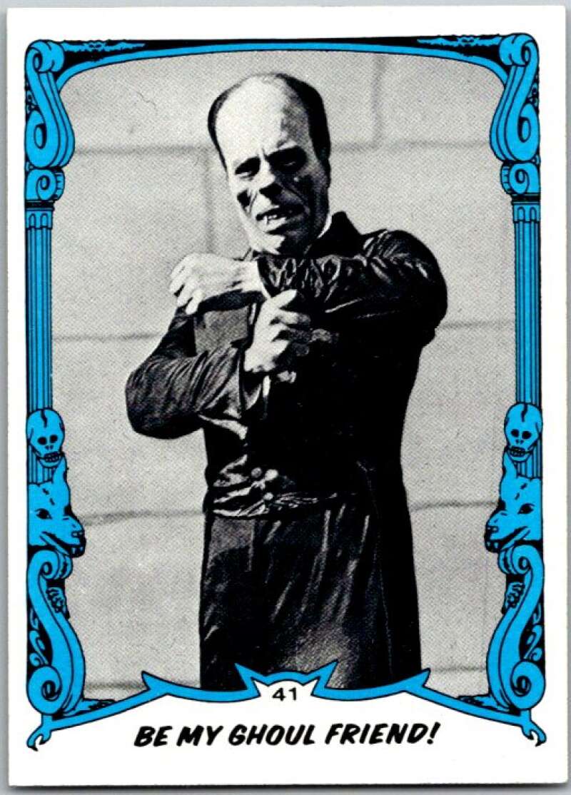 1980 You'll Die Laughing Creature #41 Be My Ghoul Friend! V46911