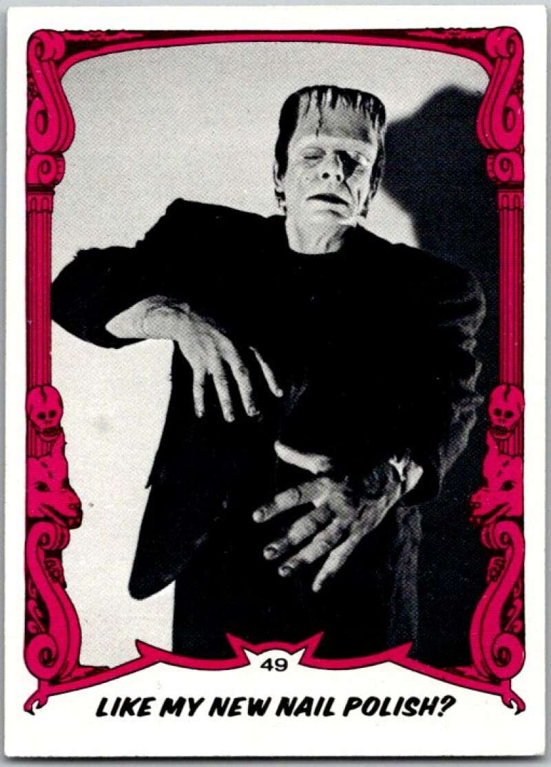 1980 You'll Die Laughing Creature #49 Like My New Nail Polish? V46921