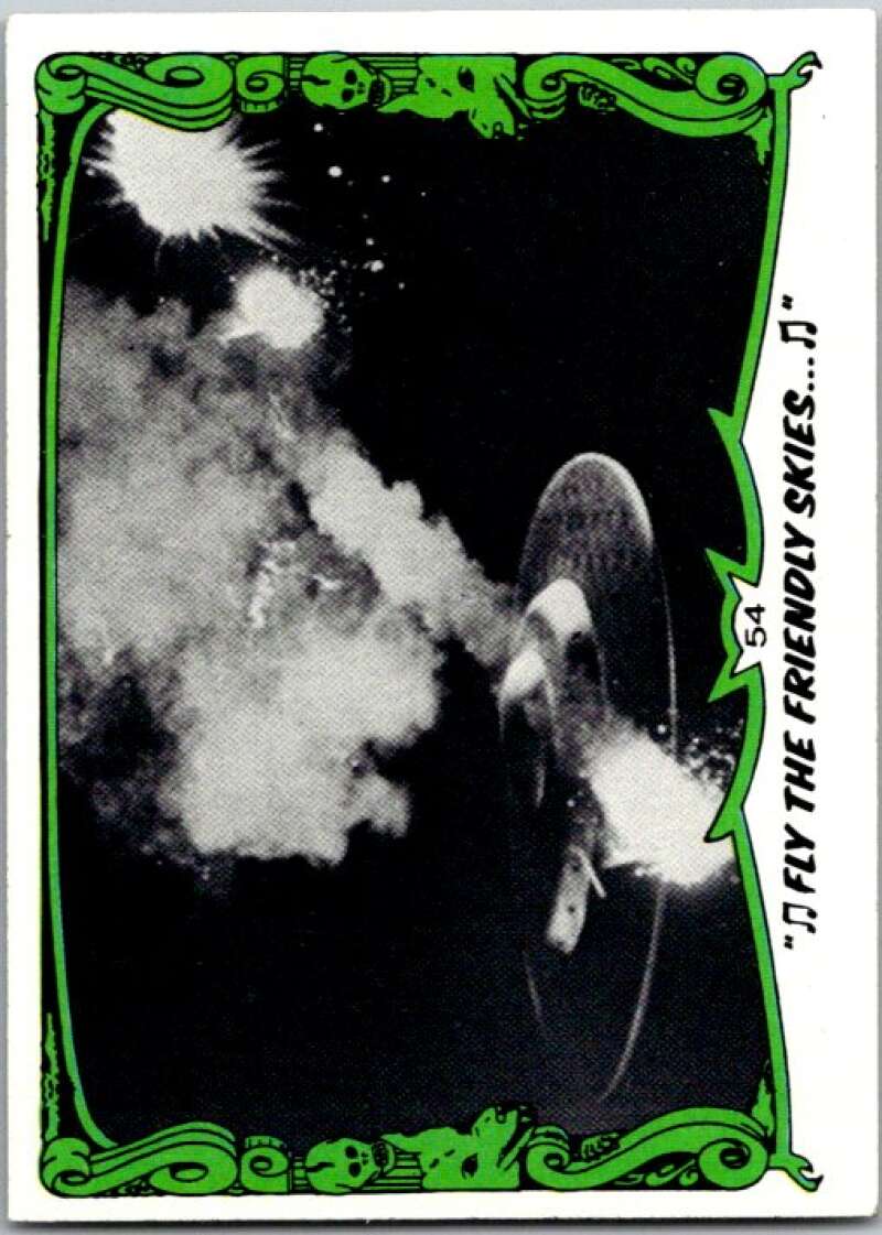 1980 You'll Die Laughing Creature #54 "Fly The Friendly Skiesâ¦" V46926