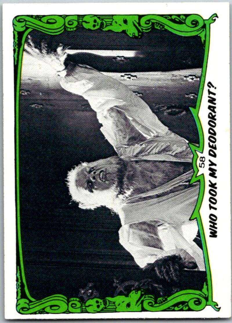 1980 You'll Die Laughing Creature #58 Who Took My Deodorant? V46931