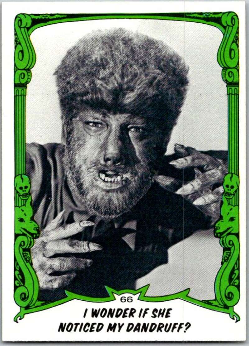 1980 You'll Die Laughing Creature #66 Wonder If She Noticed My Dandruff? V46940