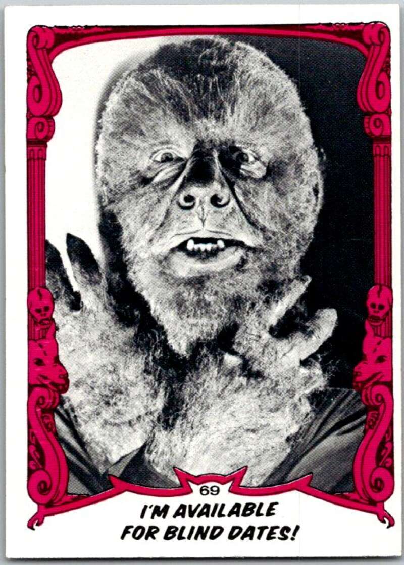1980 You'll Die Laughing Creature #69 I'm Available For Blind Dates! V46943