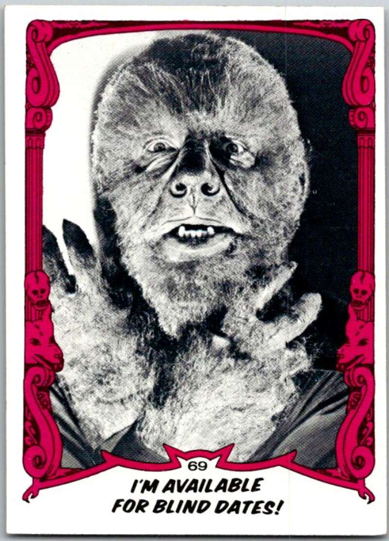 1980 You'll Die Laughing Creature #69 I'm Available For Blind Dates! V46944