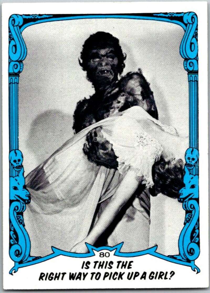 1980 You'll Die Laughing Creature #80 Right Way To Pick Up A Girl? V46956