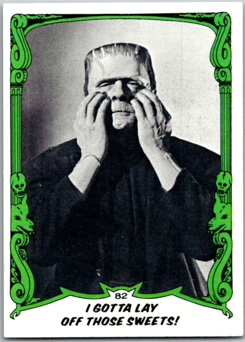 1980 You'll Die Laughing Creature #82 I Gotta Lay Off Those Sweets! V46959