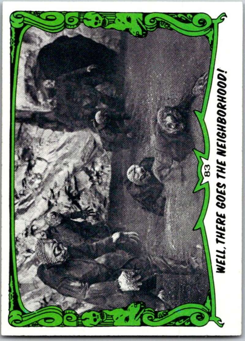 1980 You'll Die Laughing Creature #83 There Goes The Neighborhood! V46960