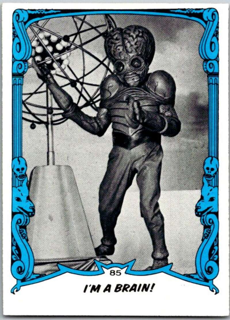 1980 You'll Die Laughing Creature #85 I'm A Brain! V46963