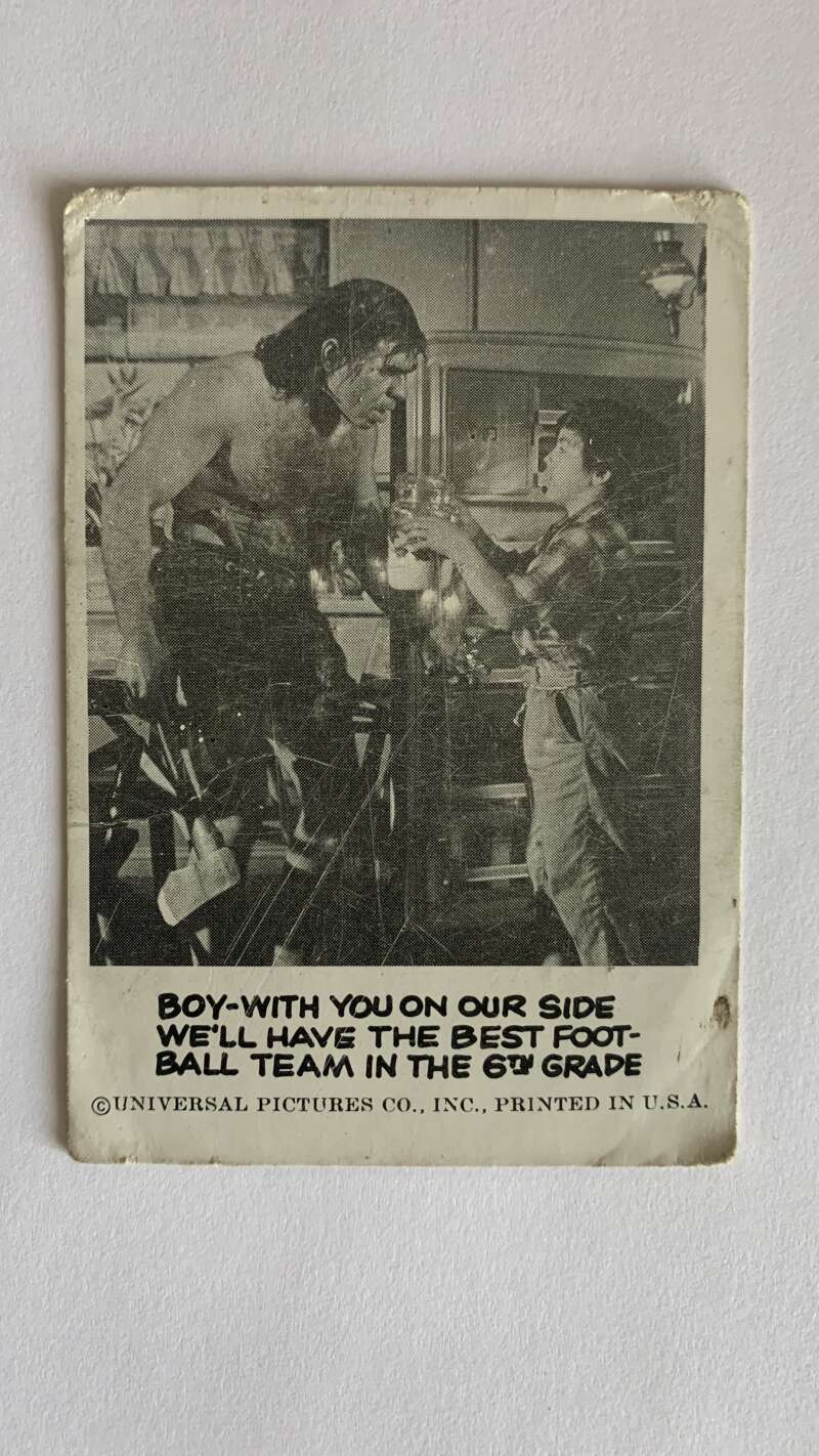 1961 Leaf Spook Stories #10 Boy With you on our side we'll have the best V46974
