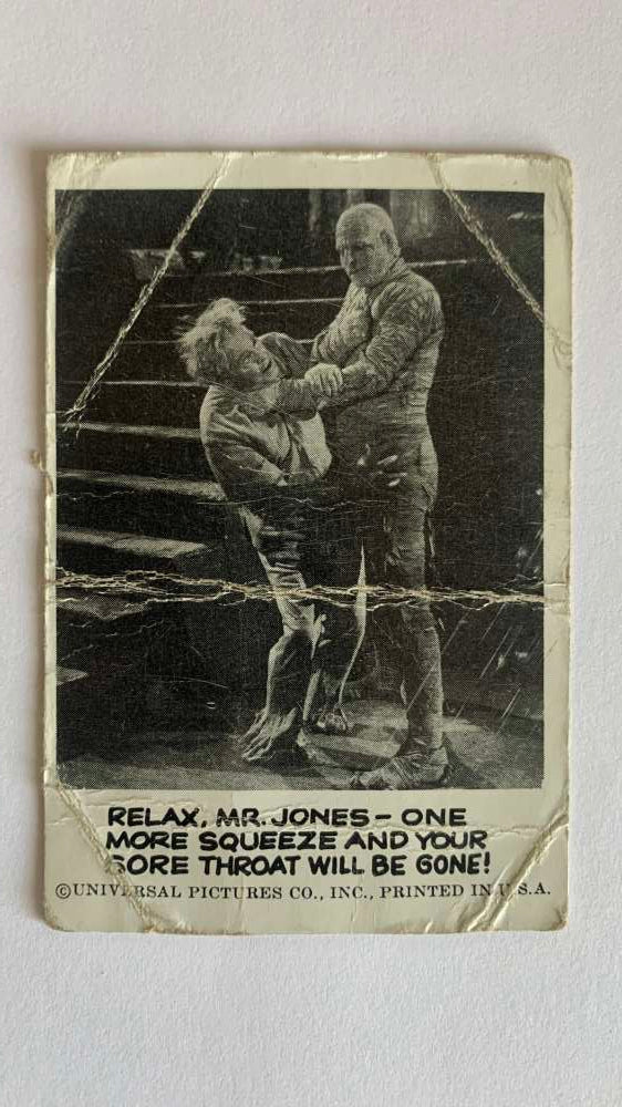 1962 Leaf Spook Stories #15 Relax, Mr. Jones One more squeeze V46980