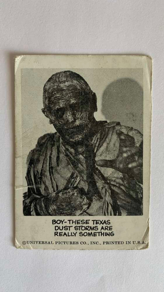 1961 Leaf Spook Stories #109 Boy These Texas are really something V47045