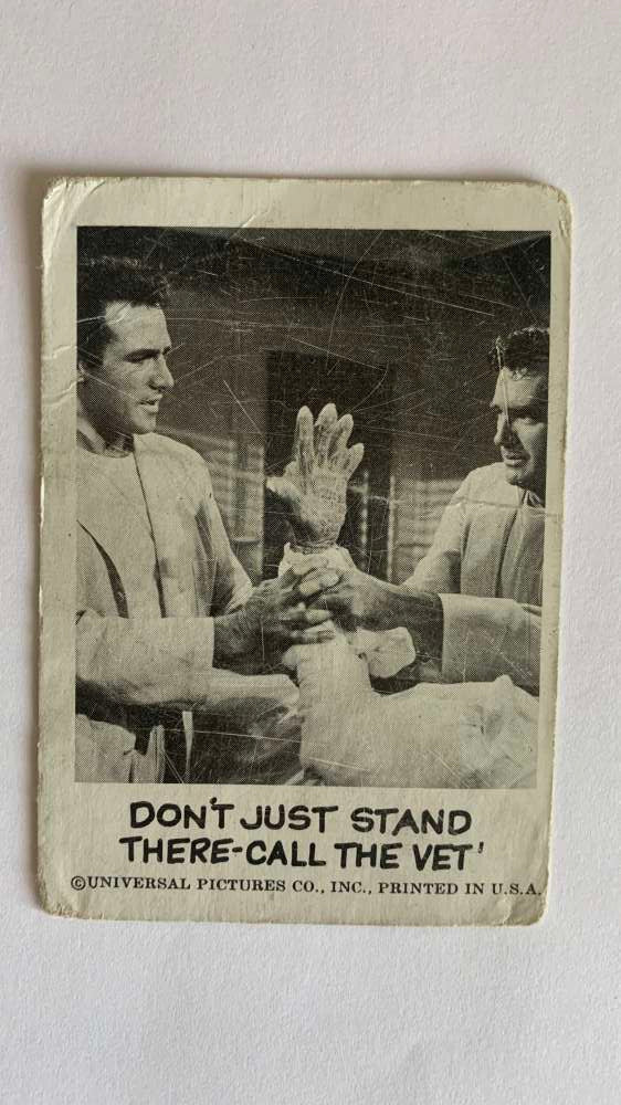 1961 Leaf Spook Stories #122 Don't just stand there Call the vet V47052