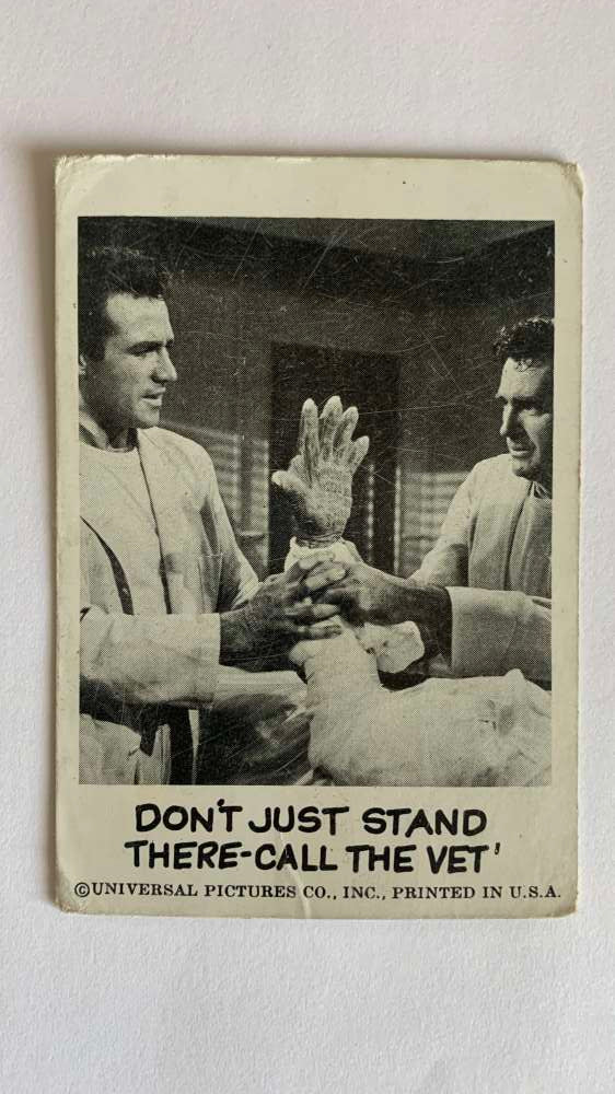 1961 Leaf Spook Stories #122 Don't just stand there Call the vet V47053