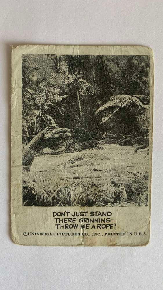 1961 Leaf Spook Stories #124 Don't just stand there grinning V47054