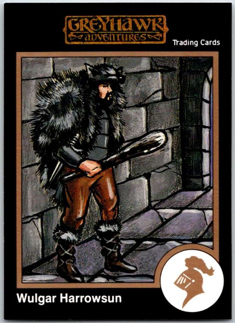 1992 Dungeons & Dragons Gold #59 Wulgar Harrowsun V47066