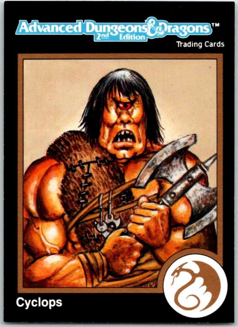 1992 Dungeons & Dragons Gold #103 Cyclops V47074
