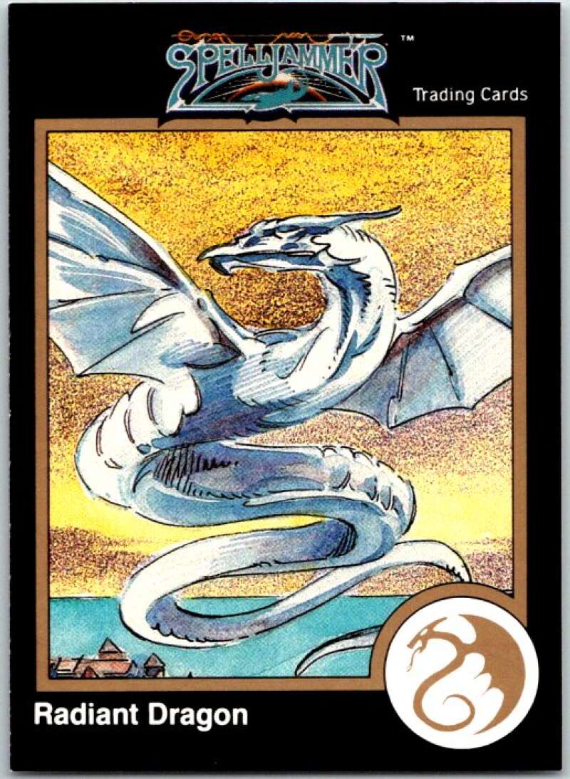 1992 Dungeons & Dragons Gold #532 Radiant Dragon V47121