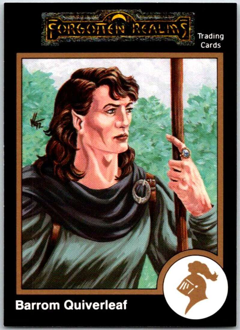 1992 Dungeons & Dragons Gold #676 Barrom Quiverleaf V47138