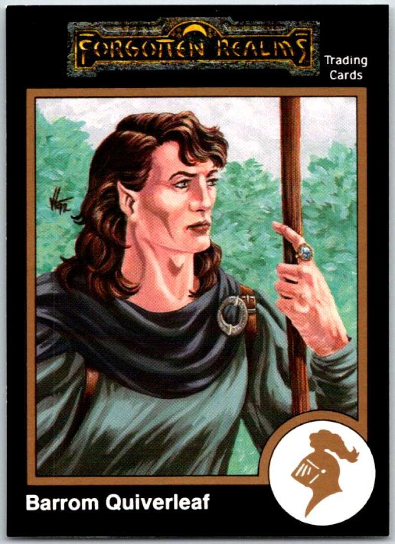 1992 Dungeons & Dragons Gold #676 Barrom Quiverleaf V47139