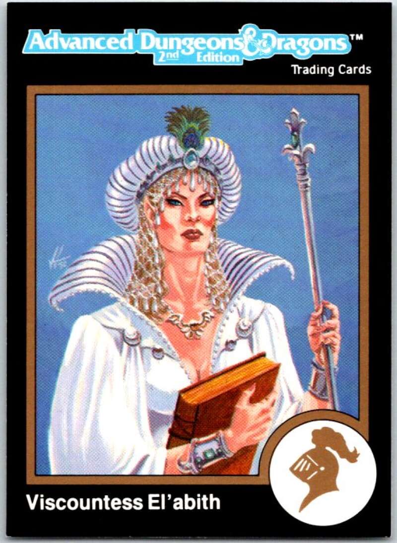 1992 Dungeons & Dragons Gold #677 Viscountess El 'abith V47140