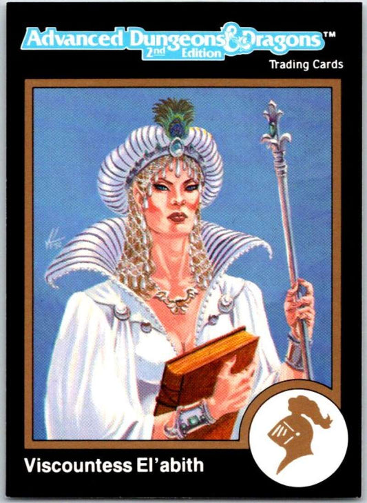 1992 Dungeons & Dragons Gold #677 Viscountess El 'abith  V47140