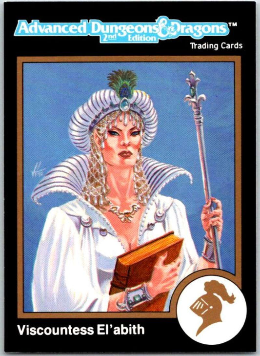 1992 Dungeons & Dragons Gold #677 Viscountess El 'abith  V47141