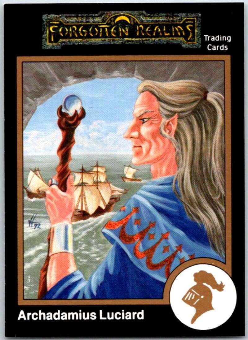 1992 Dungeons & Dragons Gold #681 Archadamius Luciard V47145
