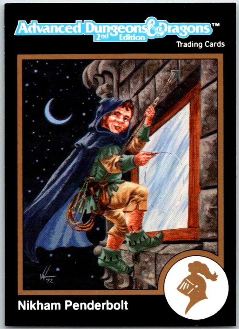 1992 Dungeons & Dragons Gold #682 Nikham Penderbolt V47146