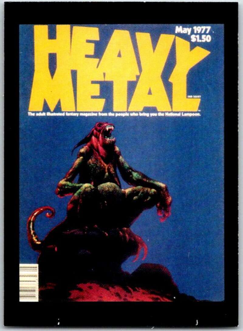 1991 Heavy Metal Magazine Card #2 May, 1977 V47158