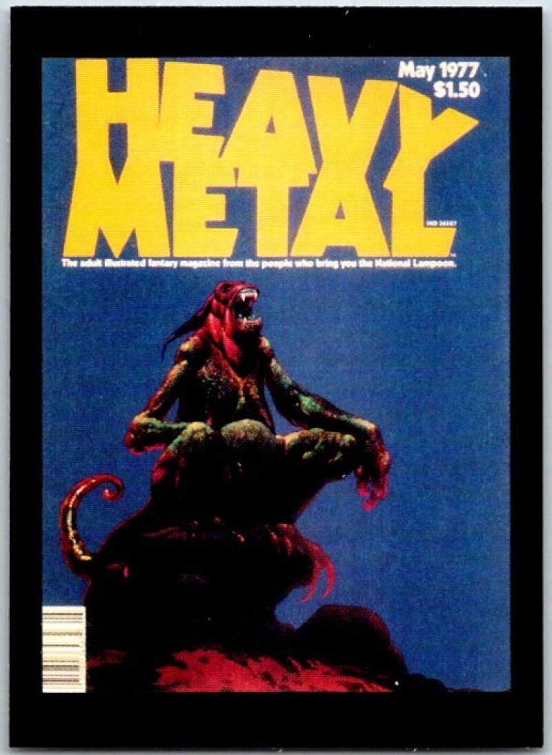 1991 Heavy Metal Magazine Card #2 May, 1977 V47159