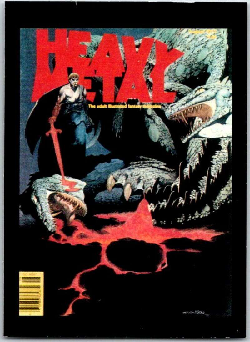 1991 Heavy Metal Magazine Card #5 August, 1977 V47160
