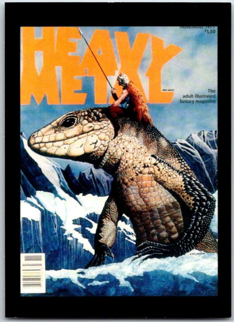 1991 Heavy Metal Magazine Card #8 November, 1977 V47161
