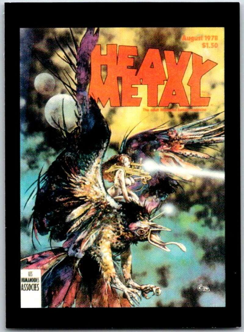 1991 Heavy Metal Magazine Card #17 August, 1978 V47164