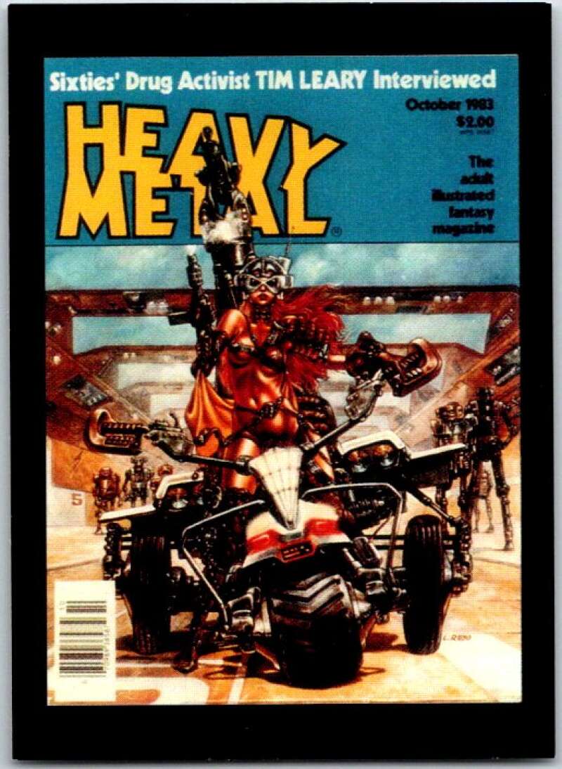 1991 Heavy Metal Magazine Card #46 October, 1983 V47173