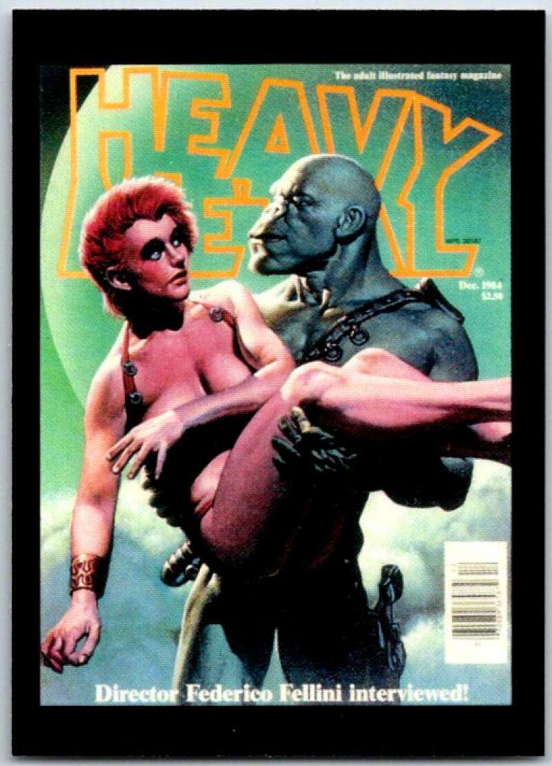 1991 Heavy Metal Magazine Card #58 December, 1984 V47180