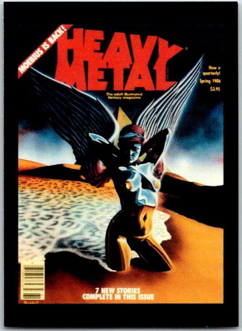 1991 Heavy Metal Magazine Card #68 Spring, 1986 V47182